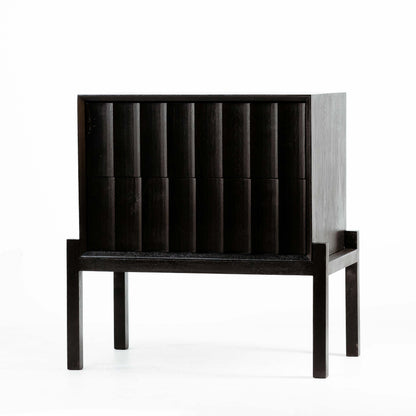 OKUN  BLACK PEDESTALS