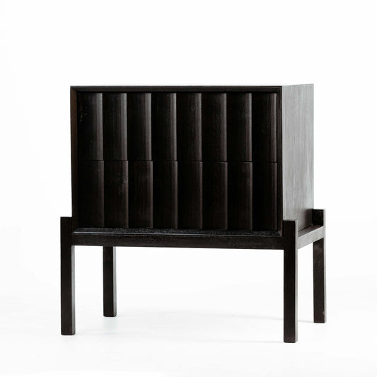 OKUN  BLACK PEDESTALS