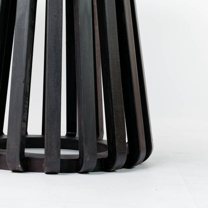 ALL BLACK KOPANO BLACK STAIN TABLE